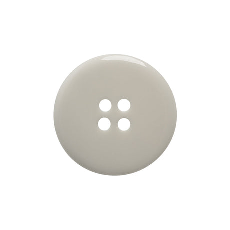 White Marbleized Plastic Button - 36L/23mm