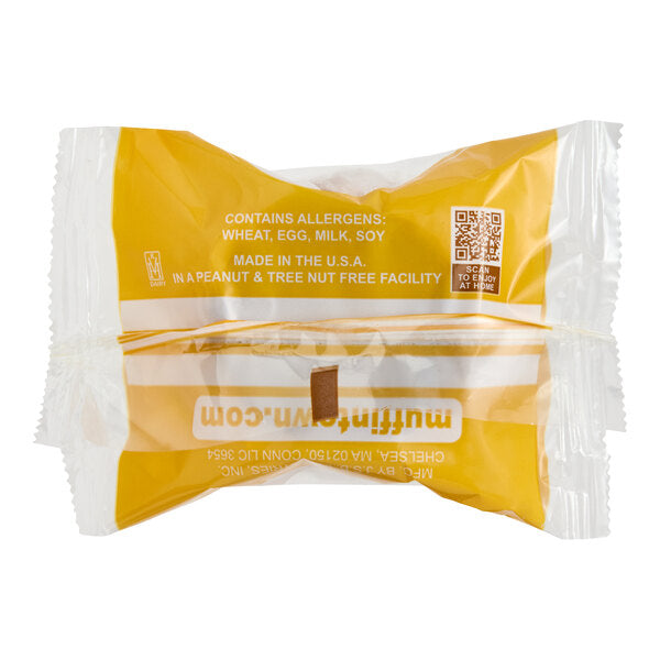 Muffin Town Smart Choice Individually Wrapped Cranberry Orange Muffin 2 oz. - 96/Case