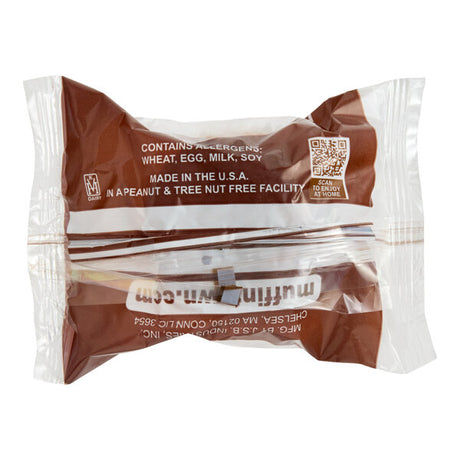 Muffin Town Smart Choice Individually Wrapped Chocolate Chip Muffin 1.8 oz. - 72/Case