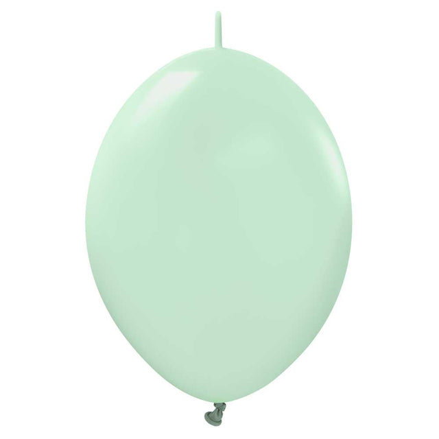Latex Balloons 12 Inch Kalisan K-Link Macaron Green