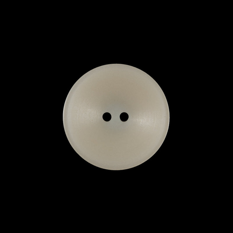Beige Plastic 2-Hole Button - 32L/20mm