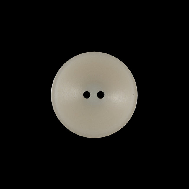 Beige Plastic 2-Hole Button - 32L/20mm