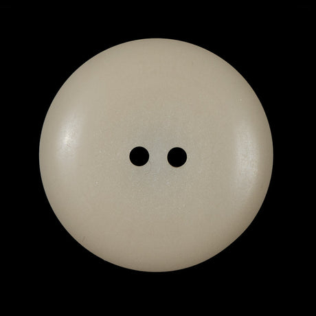 Beige Plastic 2-Hole Button - 48L/30.5mm