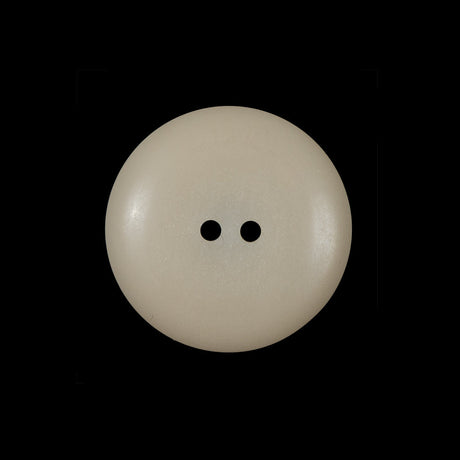 Beige Plastic 2-Hole Button - 36L/23mm