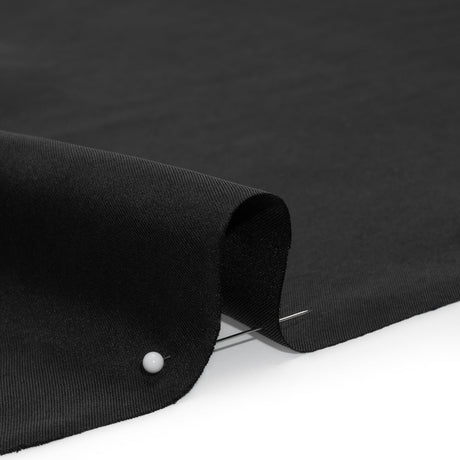 Washed Silk Twill 18mm - Black