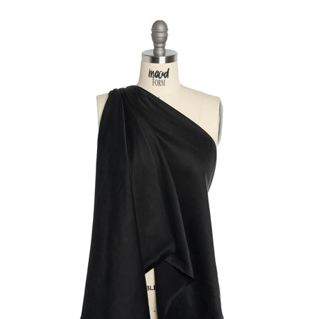 Washed Silk Charmeuse 19mm - Black