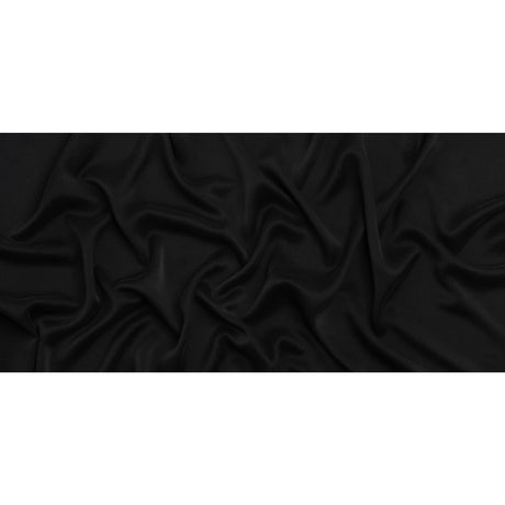 Washed Silk Charmeuse 19mm - Black