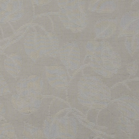 Beige on Beige Raised Floral Cotton Woven