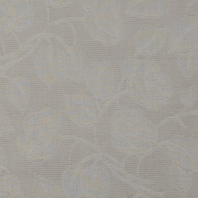 Beige on Beige Raised Floral Cotton Woven