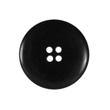 Black 4-Hole Plastic Button - 40L/25.5mm