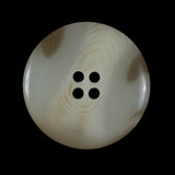 Ivory and Beige Horn Button - 44L/28mm