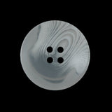 White Translucent Concaving Button - 40L/25.5mm