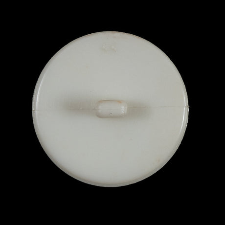 Antique White Textured Shank-Back Button - 44L/28mm