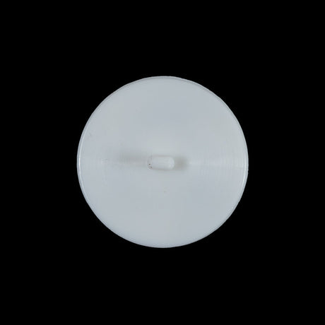 White Swirled Center Shank-Back Button - 36L/23mm