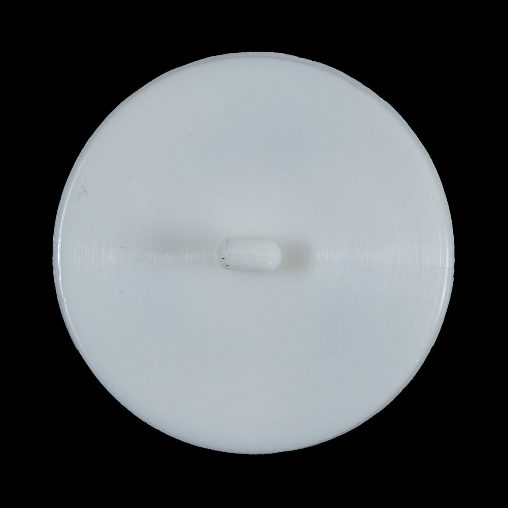 White Textured Shank-Back Button - 60L/38mm