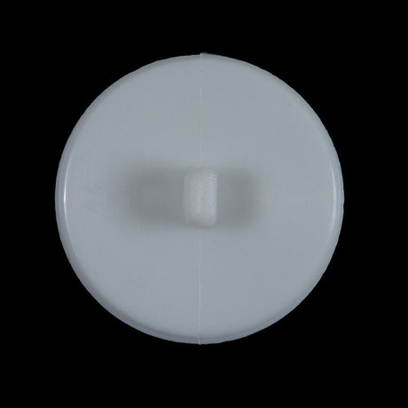 White Classy Etched Shank-Back Button - 44L/28mm
