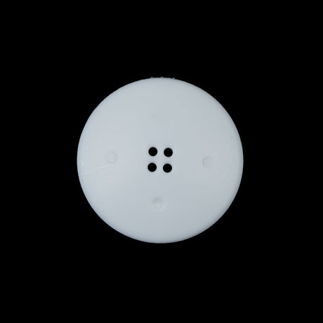 White Raised Textured 4-Hole Button - 36L/23mm