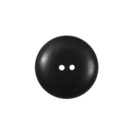 Black Plastic 2 Hole Button - 32L/20mm