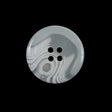 Off-White Translucent Four-Hole Button - 40L/25.5mm