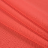 Neon Orange Stretch Mesh with Wicking Capabilities