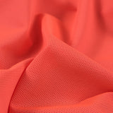 Neon Orange Stretch Mesh with Wicking Capabilities
