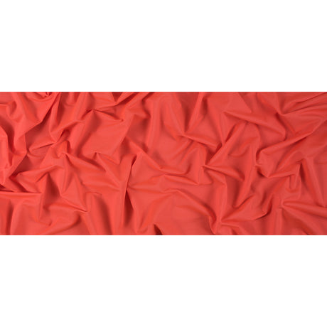 Neon Orange Stretch Mesh with Wicking Capabilities