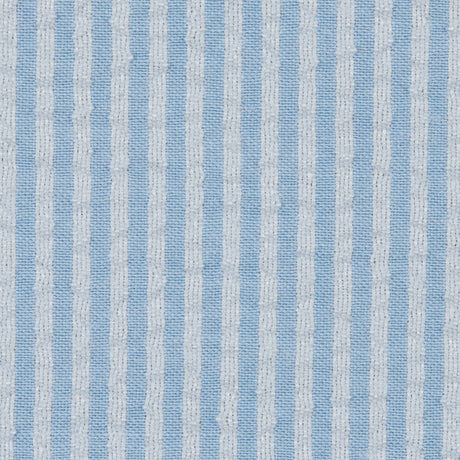 Dewey Light Blue Candy Striped Seersucker
