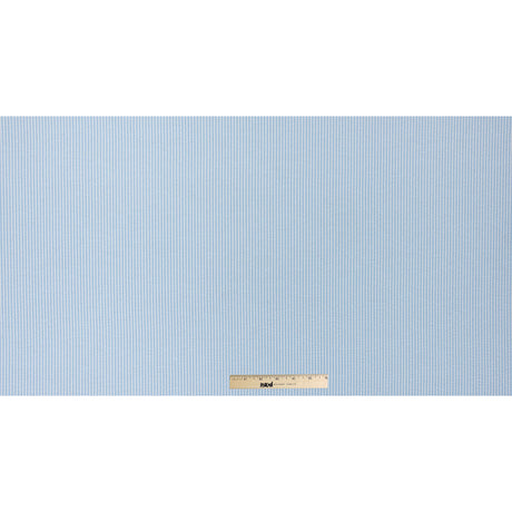 Dewey Light Blue Candy Striped Seersucker
