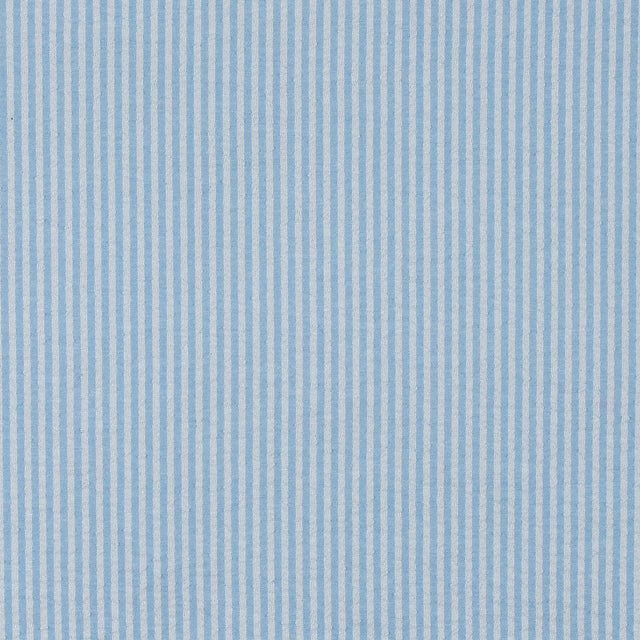 Dewey Light Blue Candy Striped Seersucker