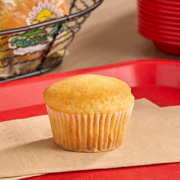 Muffin Town Individually Wrapped Corn Muffin 2 oz. - 72/Case