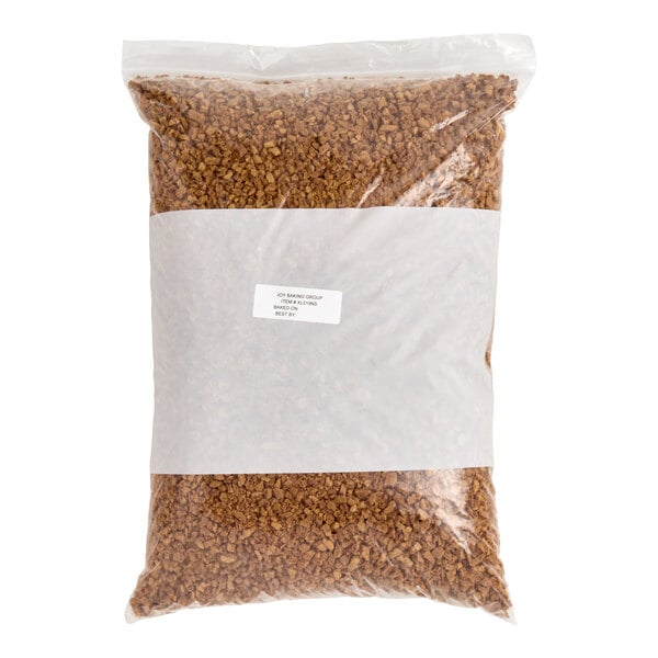 JOY Cookie Butter Crunch Topping 2.5 lb. - 4/Case