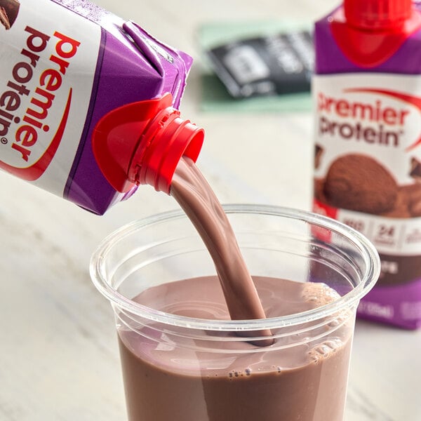 Premier Protein Chocolate Protein Shake 11 fl. oz. - 12/Case
