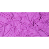 Heathered Neon Fuchsia Stretch Polyester Jersey