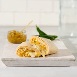 Clara's Kitchen Chile Verde Breakfast Burrito 8 oz. - 12/Case