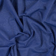 Violet and Metallic Silver Striped Stretch Nylon Jersey