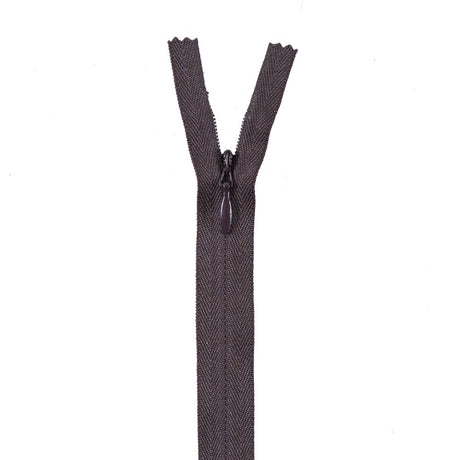 Invisible Zipper 9" - Dark Brown