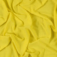 Yellow Knit Jacquard Mesh