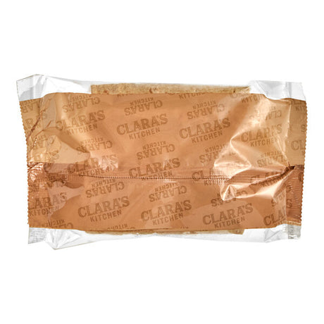 Clara's Kitchen Spinach Feta Whole Wheat Breakfast Wrap 4.5 oz. - 12/Case