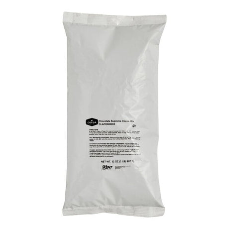Cocoa Classics Chocolate Supreme Cocoa Mix 2 lb. - 6/Case