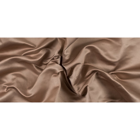Beige Double Faced Duchesse Satin