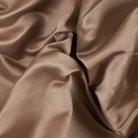 Beige Double Faced Duchesse Satin