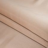 Brown and Tan Two-Tone Double Duchesse Satin