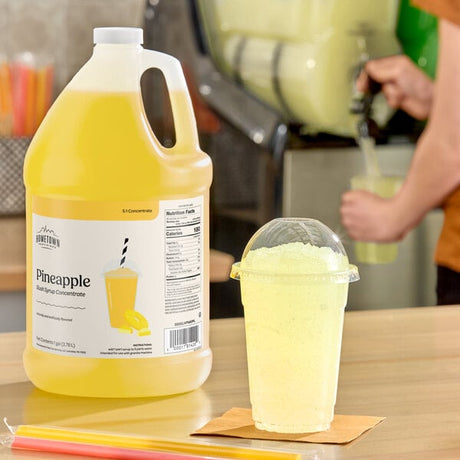 Hometown Provisions Pineapple Slushy 5:1 Concentrate 1 Gallon - 4/Case