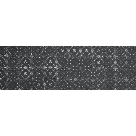 Italian Dark Gray Laser-Cut Jersey
