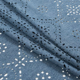 Italian Aviaition Blue Laser-Cut Jersey