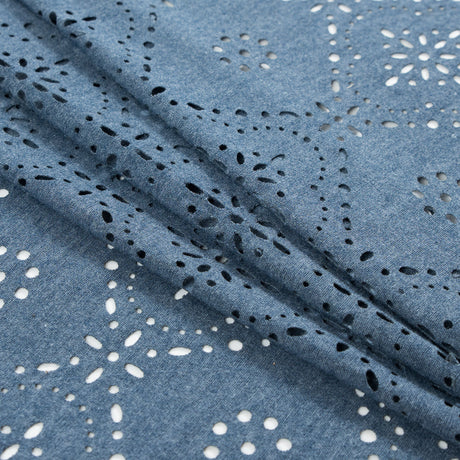 Italian Aviaition Blue Laser-Cut Jersey