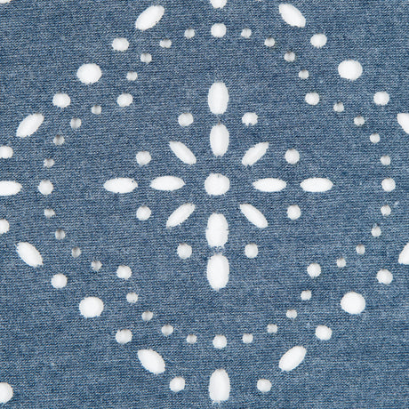 Italian Aviaition Blue Laser-Cut Jersey