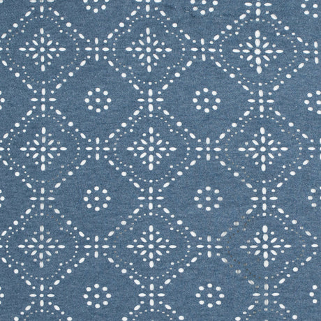 Italian Aviaition Blue Laser-Cut Jersey