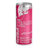 Red Bull White Peach Energy Drink 8.4 fl. oz. Can - 24/Case