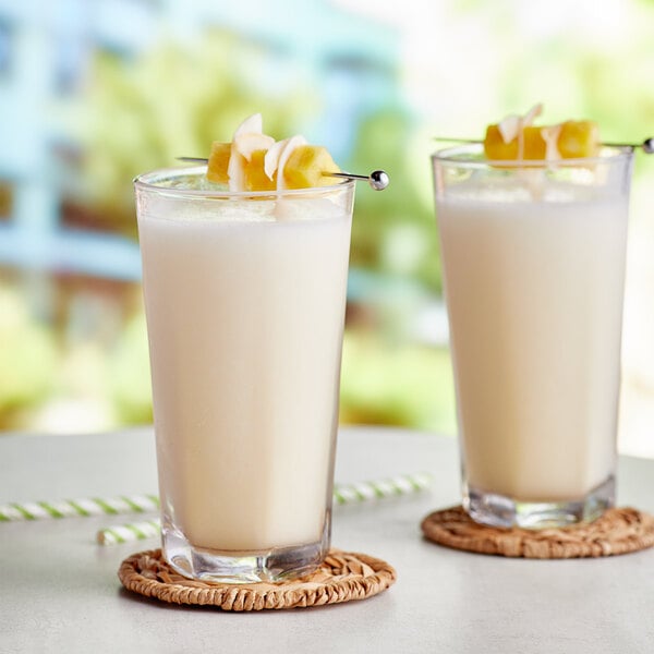 Capora Pina Colada Fruit Smoothie Mix 64 fl. oz. - 6/Case